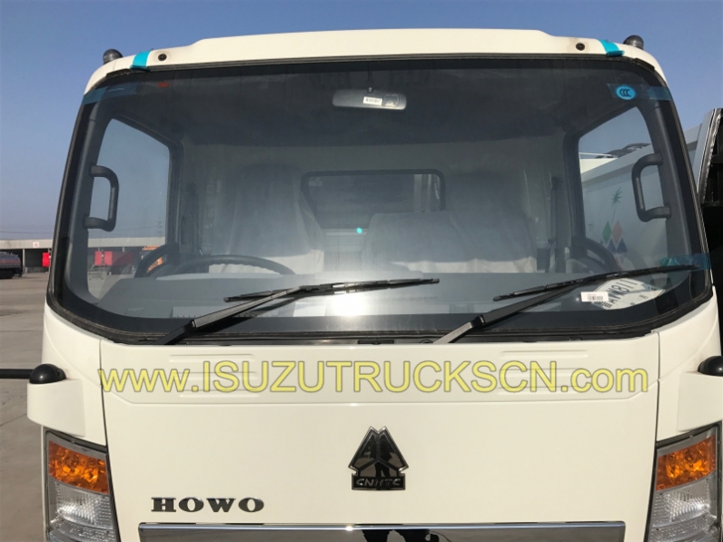 refused compactor garbage truck howo waste collection truck
