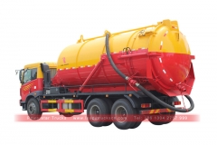 تستخدم على نطاق واسع مياه الصرف الصحي شاحنة شفط ايسوزو مضخة فراغ الصرف الصحي ناقلة مياه الصرف الصحي الصرف الصحي الشاحنات