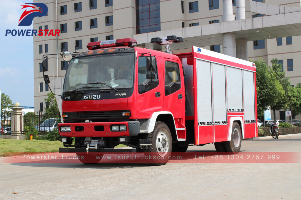2018 good quality Isuzu Emergency Rescue Vehicle Fire Truck for sale