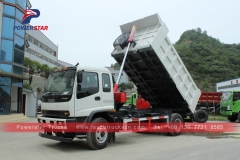 الشركة المصنعة 10 طن FVR ايسوزو الثقيلة شاحنة قلابة شاحنة قلابة