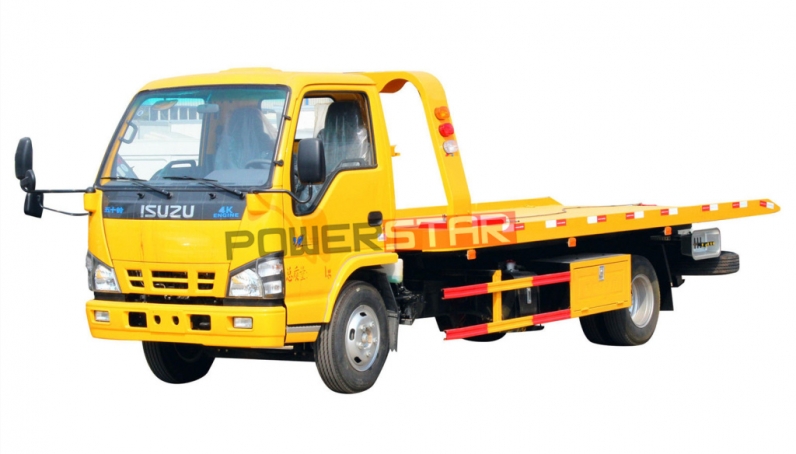 Japanese 3Tons Isuzu Road Wrecker Truck Emergency Rescue Vehicle