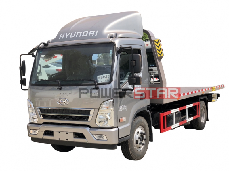Wrecker towing vehicle hyundai Recovery wrecker truck,