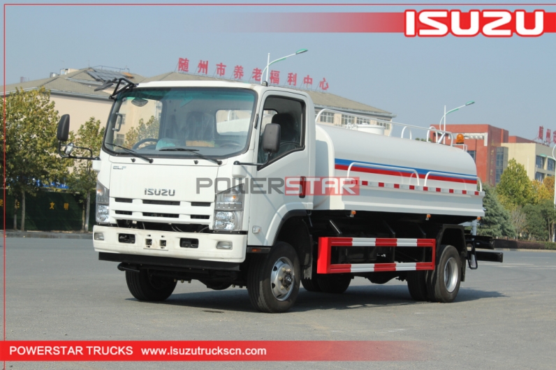 Manufacturer 4X2 ISUZU 8CBM Stainless Steel Drinkable Potable Water Truck