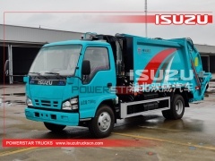 High Quality ISUZU 4X2 Small Garbage Truck From Manufacturer