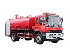 ISUZU FVR FTR خزان المياه النار مكافحة شاحنة الإنقاذ النار محرك النار شاحنة