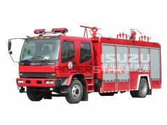العلامة التجارية الجديدة ISUZU FVR رغوة المياه الجافة مسحوق الإنقاذ النار