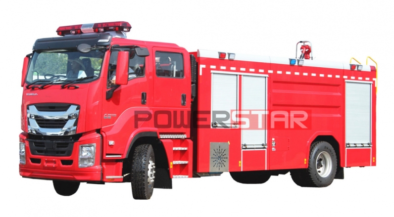 Philippines ISUZU Water and Foam Fire Truck Fire Fighting Equipment Fire Truck