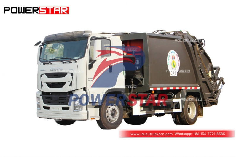 New ISUZU GIGA 16 cubic refuse collection truck