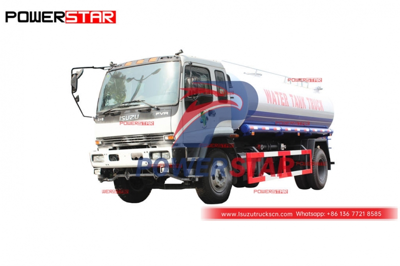 ISUZU FVR 15000 liters water spraying truck at best price