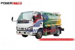 شاحنة تعبئة الوقود ISUZU 600P 130HP 5000L للبيع
