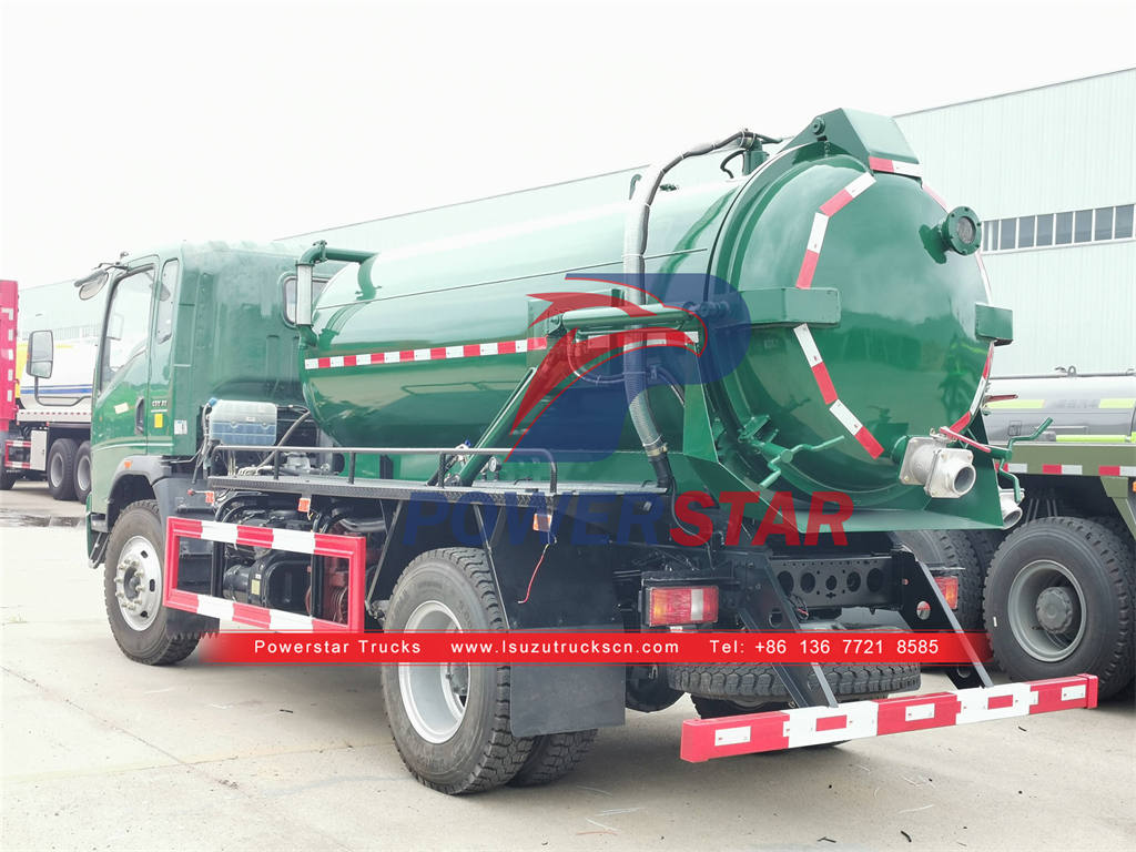 Factory original ISUZU 700P sewer cleaner truck