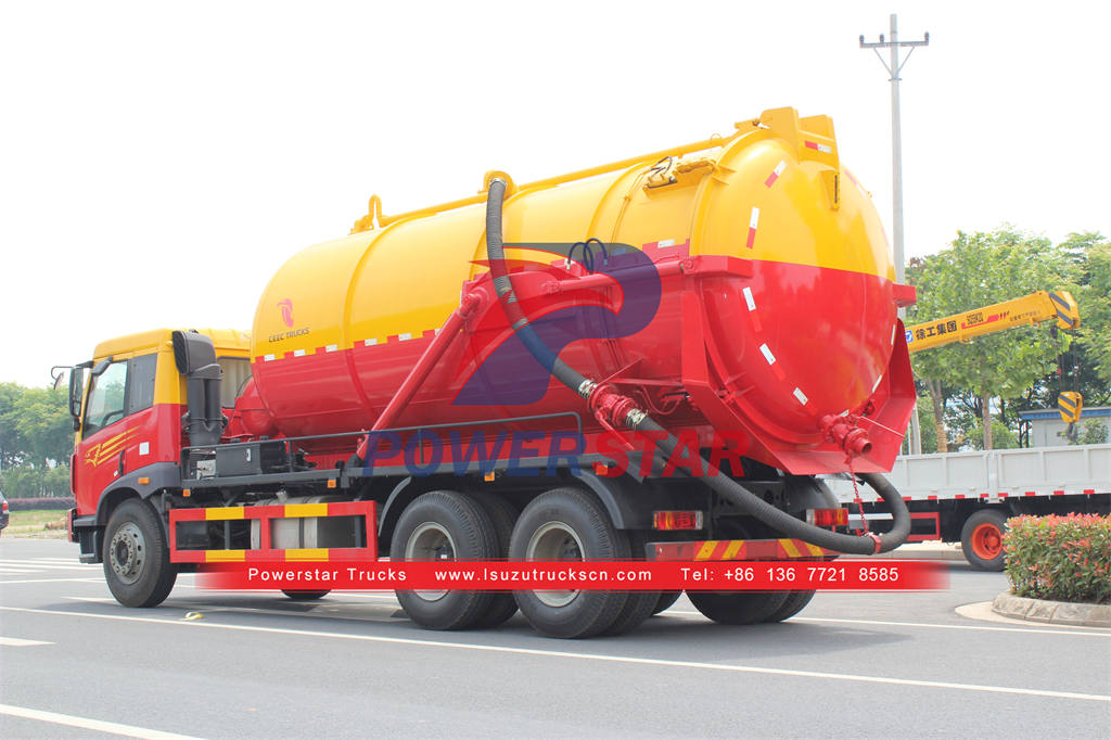 High quality ISUZU GIGA septic pumping truck on sale