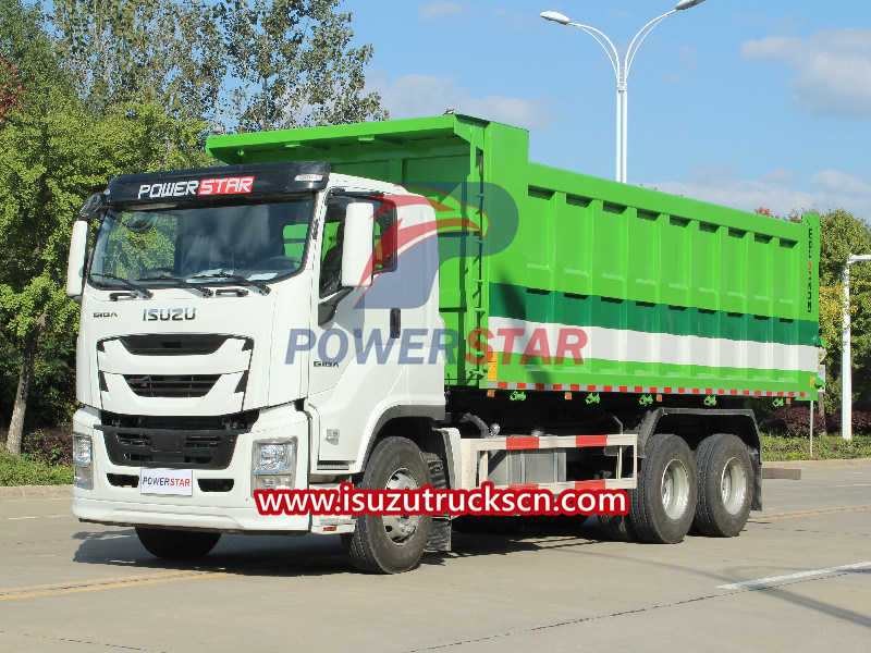 20tons Isuzu mounted tipper lorry truck
