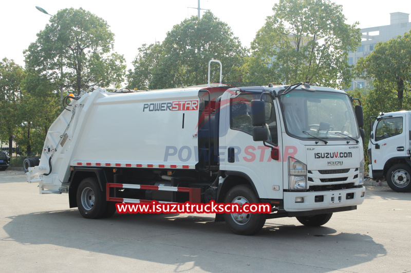 Isuzu KV800 4JZ1-TCG60 refuse compactor truck