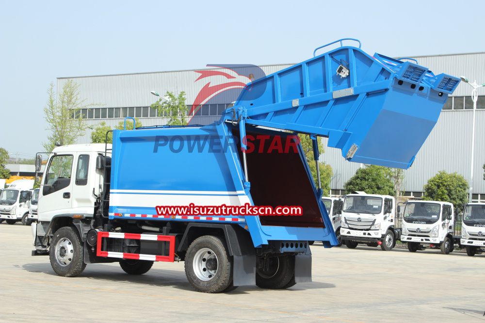 Japan used Refuse Collection Compactor iSUZU FVR