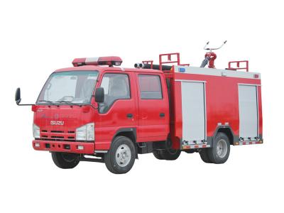 Isuzu mini 3cbm fire water foam tender trucks for sale
