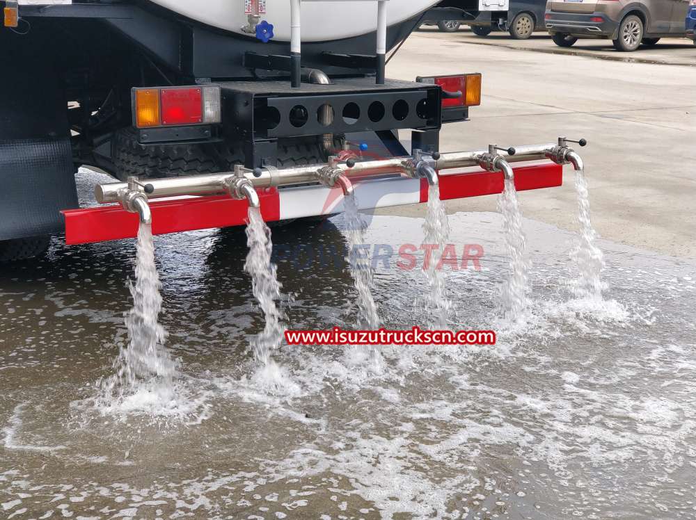Official Isuzu NPR Potable Water Carrier  Delivery Trucks