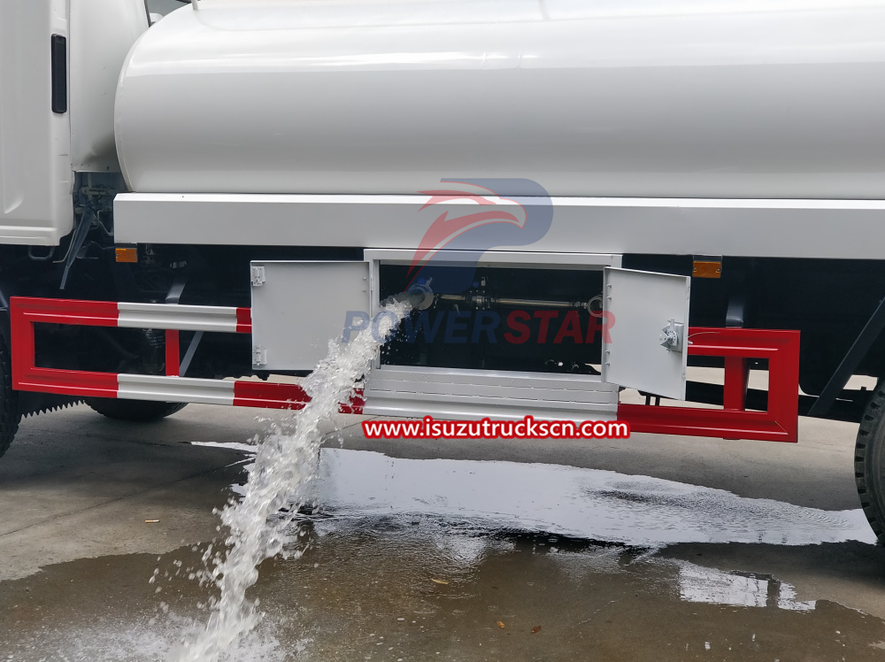 Official Isuzu NPR Potable Water Carrier  Delivery Trucks