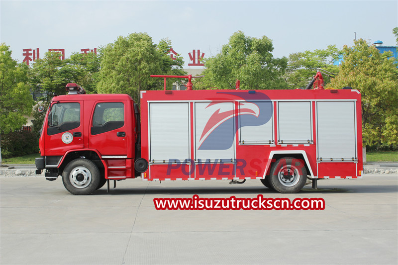 ISUZU FVR rescue pumper truck