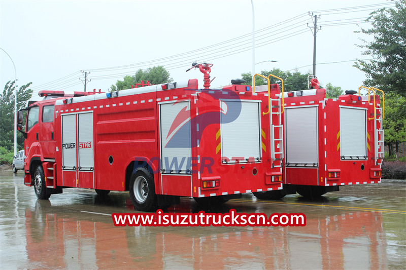 ISUZU fire pumper truck for sale