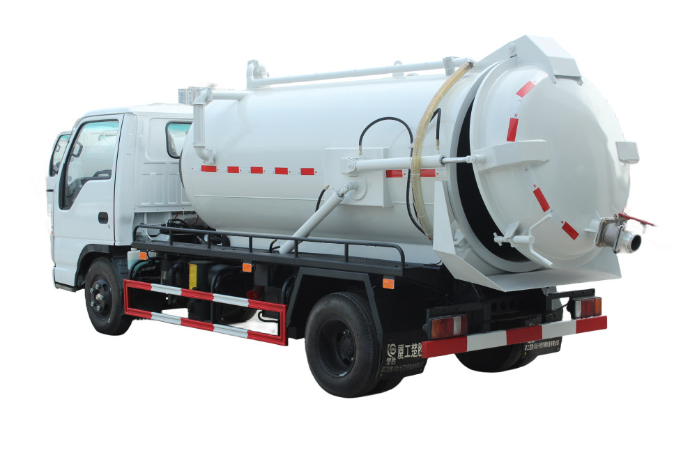 Isuzu elf Wastewater Disposal Services Truck