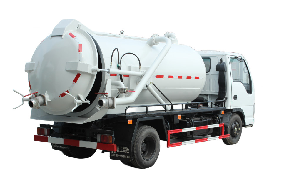 Isuzu elf Wastewater Disposal Services Truck