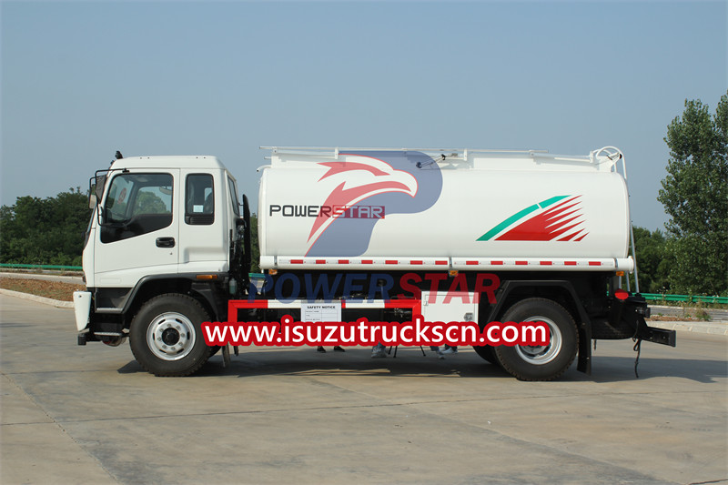 ISUZU FTR fuel tanker truck for sale