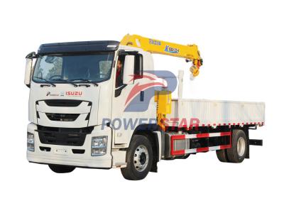 ISUZU FVR truck with crane for sale