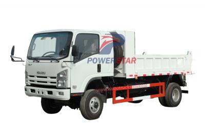 philippines ISUZU 5 ton 4x4 mini dump tipper truck for sale