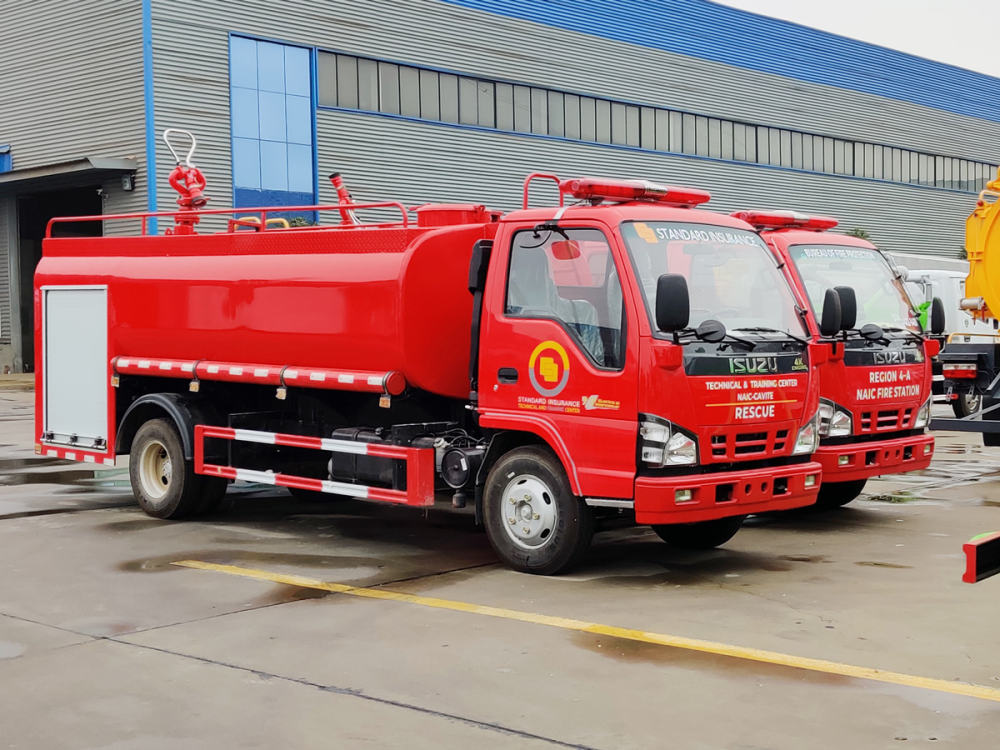 Philippines Water Rescue Fire Apparatus made by Isuzu