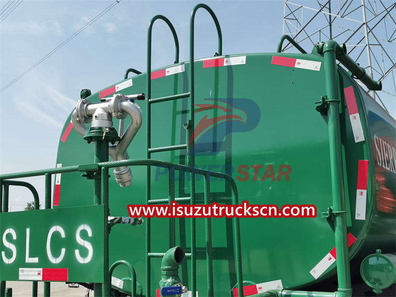 ISUZU FVR water tanker truck for Sierra Leone