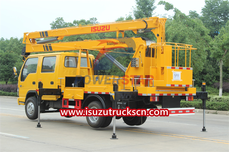 Isuzu NKR 18m aerial work platform truck