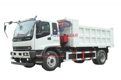 Philippines ISUZU FTR FVR heavy duty dump tipper trucks for sale