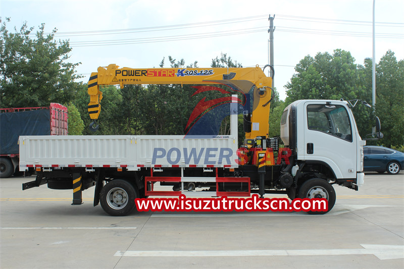 ISUZU boom crane trucks for Philippines