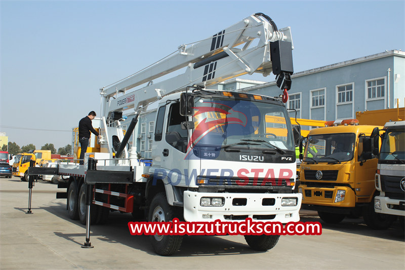 ISUZU 22m aerial work platform truck for sale