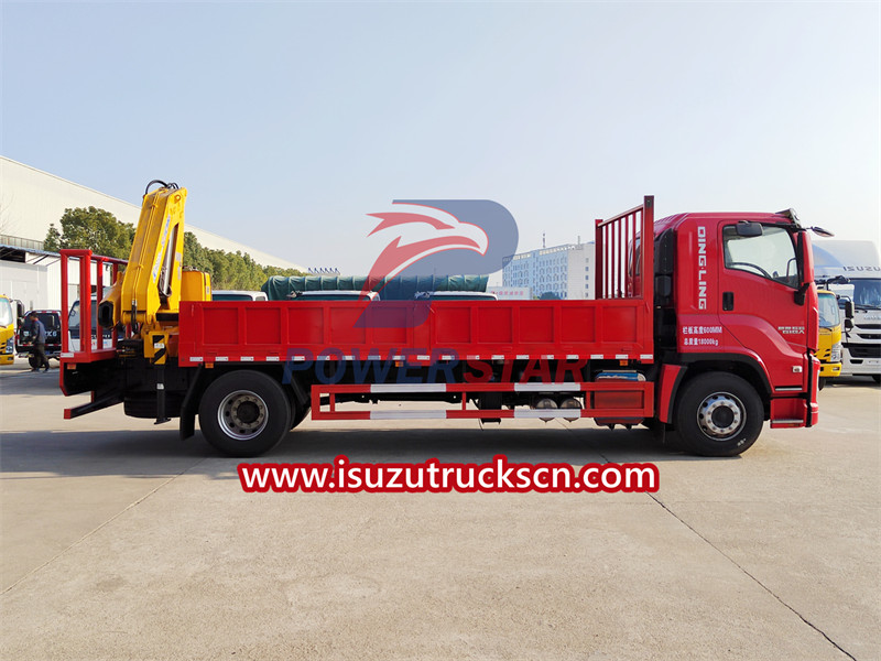 ISUZU GIGA truck mounted crane XCMG
