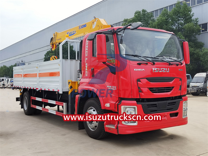 ISUZU GIGA truck mounted crane for sale