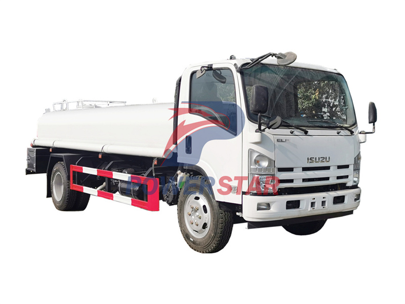 Isuzu NKR portable water tank truck