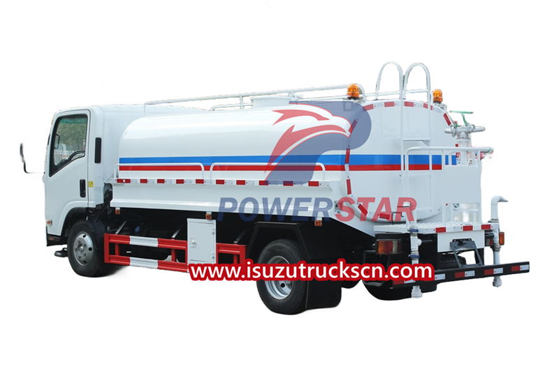 Isuzu portable water tank lorry supplier