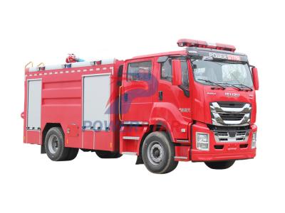 ISUZU GIGA foam fire fighting vehicle
