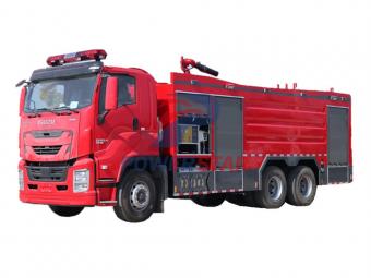 Isuzu 15,000L foam fire fighting truck - شاحنات باور ستار
    