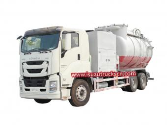 Isuzu GIGA High Pressure Slurry Sand Vacuum Tanker Trucks