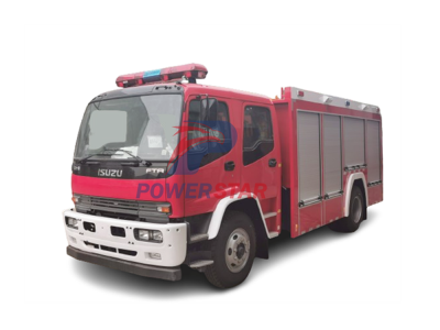 Isuzu FTR fire fighting water tender - Powerstar Trucks