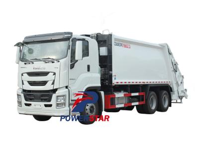Isuzu 25cbm rubbish compactor truck - شاحنات باور ستار
    