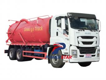 Isuzu GIGA Septic Tank Pump Truck Near Me