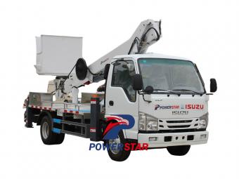 Isuzu 100P aerial platform truck