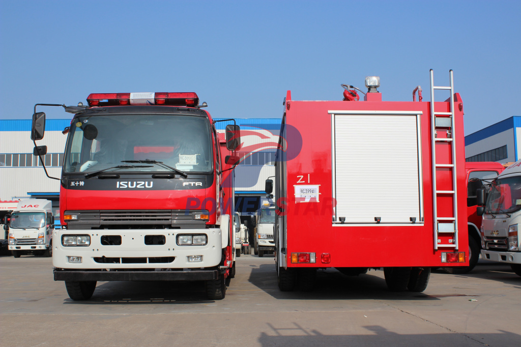 ايسوزو مخصص الإطفاء & مركبات الاستجابة في حالات الطوارئ