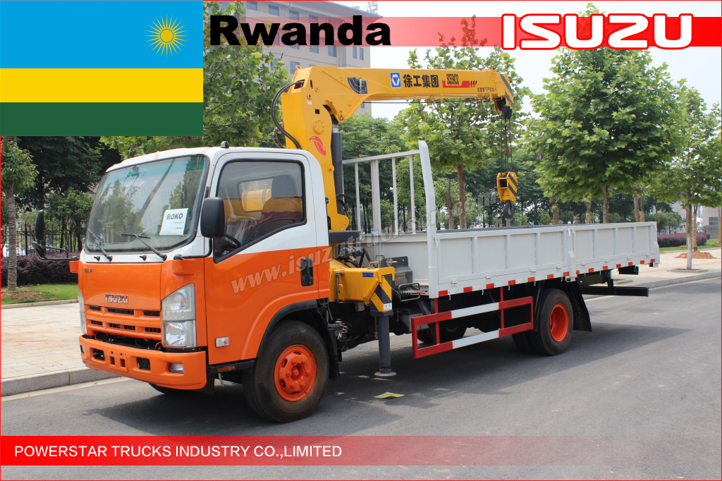 شاحنة كرين ايسوزو – مكتب رواندا ROKO