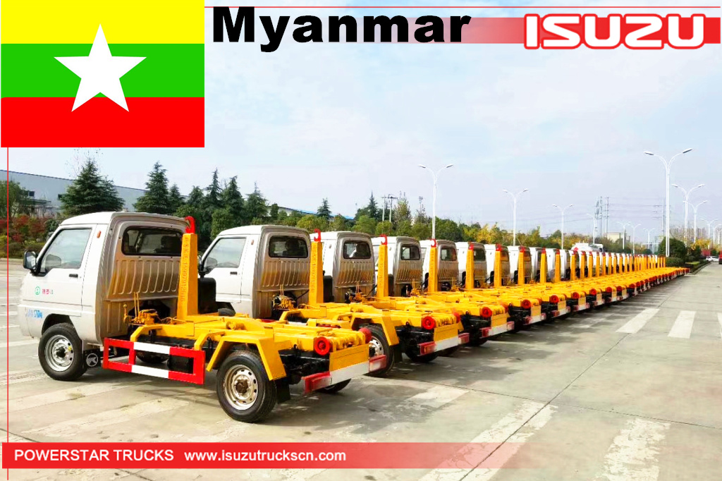 ميانمار - 22 وحدة من شاحنةرفع الخطاف foton