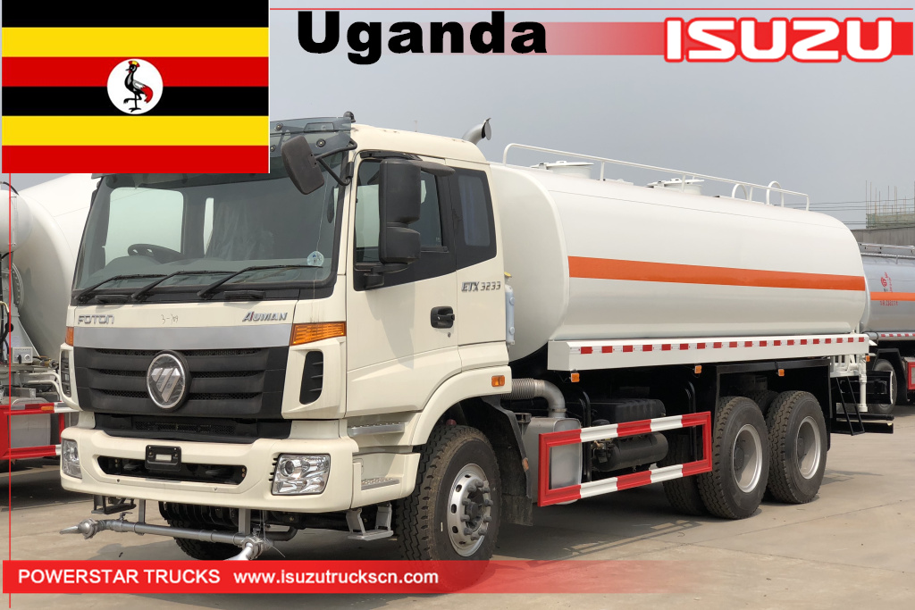 أوغندا - 1 unit foton3233 water tanker